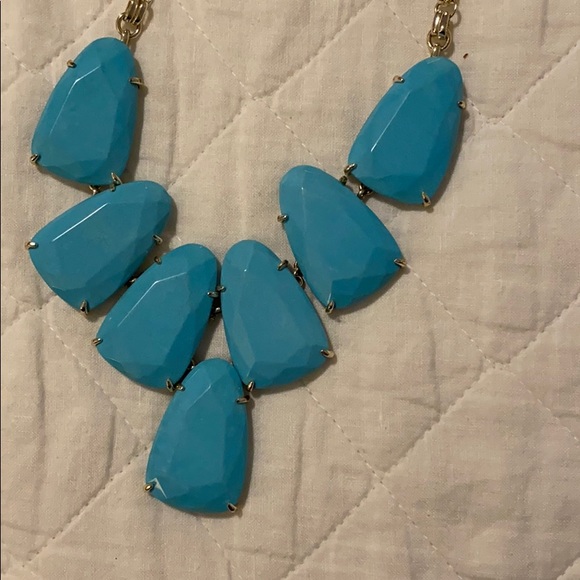 Kendra Scott Statement Necklace in Turquoise - Picture 2 of 6